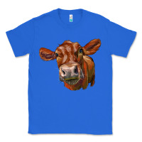True Royal red angus face Classic Tee - LillyAllenDesigns