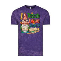 Cloud Purple gnome teach love inspire Vintage Tee - NancyCooperArtShop