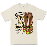 Bone steppin' into juneteenth heels Premium Tee - HRA Design Shop