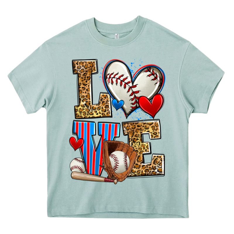 Love Baseball Heavy Core Tee by Zillion Design Studio | Teevron
