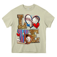 Mossy love baseball Heavy Core Tee - Zillion Design Studio