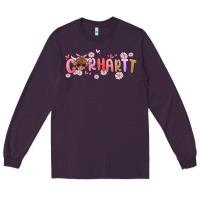 Plum carhartt cow valentines day Long Sleeve Tee - MaliasSmallBusiness