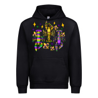 Black mardi gras craw fish olivia Urban Hoodie - OliviaCreatesArt