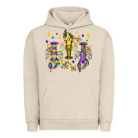 Pigment French Oak mardi gras craw fish olivia Urban Hoodie - OliviaCreatesArt