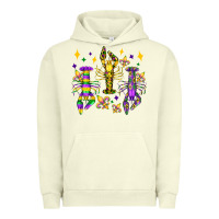 Pigment Pistachio mardi gras craw fish olivia Urban Hoodie - OliviaCreatesArt