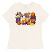 Bone basketball coffee cups Ladies Tee - Zillion Design Studio