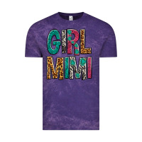 Cloud Purple girl mimi Vintage Tee - NancyCooperArtShop