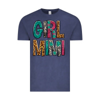 Vintage Denim girl mimi Vintage Tee - NancyCooperArtShop