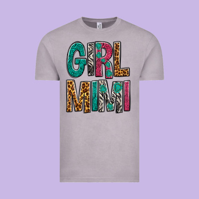 Girl Mimi Vintage Tee Designed By Nancycooperartshop