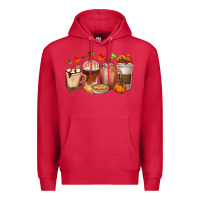 Cardinal Pumpkin Spice Coffee Cups Premium Hoodie - texasbilliewilder