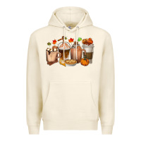 Tofu Pumpkin Spice Coffee Cups Premium Hoodie - texasbilliewilder