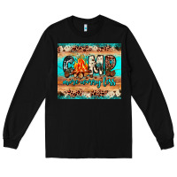 Black camp more worry less Long Sleeve Tee - JahusDesignShop