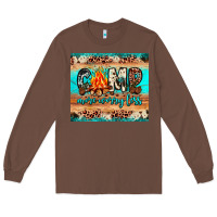 Chestnut camp more worry less Long Sleeve Tee - JahusDesignShop