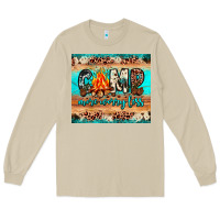 Mushroom camp more worry less Long Sleeve Tee - JahusDesignShop