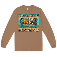 Toasted Coconut camp more worry less Long Sleeve Tee - JahusDesignShop