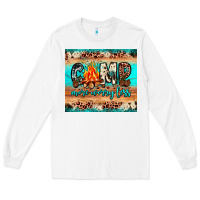 White camp more worry less Long Sleeve Tee - JahusDesignShop
