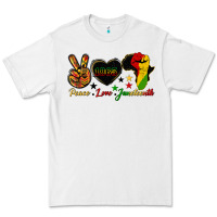 White peace love juneteenth raised fist Premium Tee - HRA Design Shop