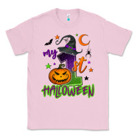 Bubblegum Pink My first Halloween Classic Tee - NancyCooperArtShop
