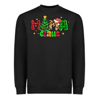 Black mama claus Heavyweight Sweatshirt - NancyCooperArtShop