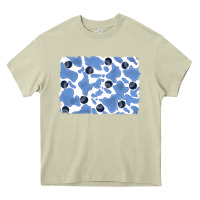 Mossy distressed blueberry milkshake cowhide Heavy Core Tee - RanaPortraitStore