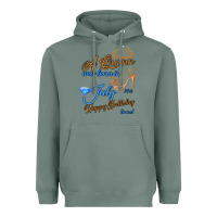 Sage A Queen Was Born In July 24th Happy Birthday Heavyweight Hoodie - Bettercallsaul