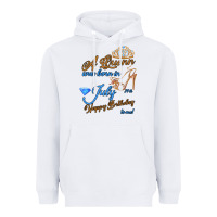 White A Queen Was Born In July 24th Happy Birthday Heavyweight Hoodie - Bettercallsaul