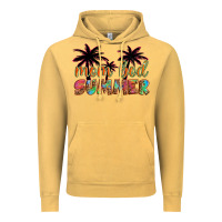 Vintage Mustard mom bod summer with palms Vintage Hoodie - Artiststas