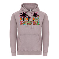 Mom Bod Summer With Palms Vintage Hoodie | Teevron