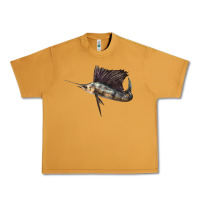 Peanut Butter Atlantic Sailfish Illustrations Urban Heavy Tee - LillyAllenDesigns