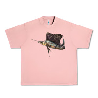 Salmon Atlantic Sailfish Illustrations Urban Heavy Tee - LillyAllenDesigns