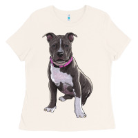 Bone pitbull Ladies Tee - RanaPortraitStore