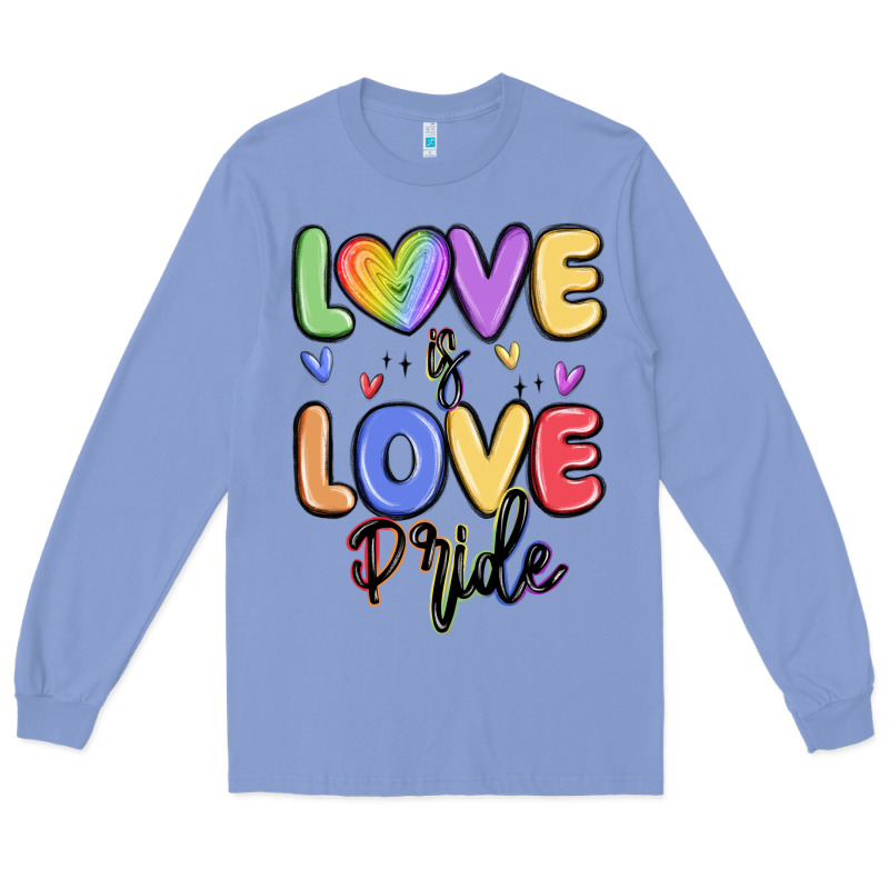Love Is Love Pride Long Sleeve Tee by MaliasSmallBusiness | Teevron