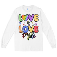 White love is love pride Long Sleeve Tee - MaliasSmallBusiness