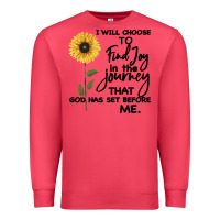 Cardinal I Will Choose To Find Joy In The Journey That God Premium Sweatshirt - Bettercallsaul