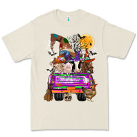 Bone Hallloween Farm animals Truck Premium Tee - CowhideDigitalArt