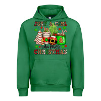 Emerald just a girl who loves christmas Urban Hoodie - OliviaCreatesArt