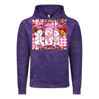 Cloud Purple pink snowgirls Vintage Hoodie - AdoDesignShop