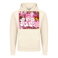 Vintage Artic pink snowgirls Vintage Hoodie - AdoDesignShop