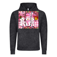Vintage Black pink snowgirls Vintage Hoodie - AdoDesignShop