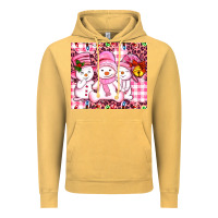 Vintage Mustard pink snowgirls Vintage Hoodie - AdoDesignShop