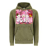 Vintage Olive pink snowgirls Vintage Hoodie - AdoDesignShop