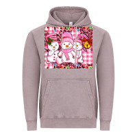Vintage Zinc pink snowgirls Vintage Hoodie - AdoDesignShop