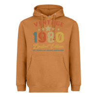 Meerkat Vintage 1980 Clothes 40 Years Old Retro 40th Birthday Heavyweight Hoodie - Bettercallsaul