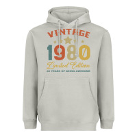 Moon Dust Vintage 1980 Clothes 40 Years Old Retro 40th Birthday Heavyweight Hoodie - Bettercallsaul