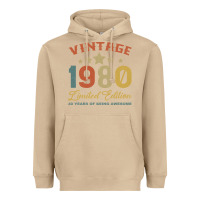 Mushroom Vintage 1980 Clothes 40 Years Old Retro 40th Birthday Heavyweight Hoodie - Bettercallsaul