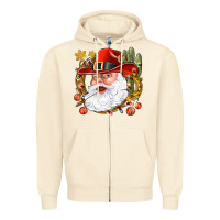 Sandshell Cowboy Santa Zipper Hoodie - BundleAndBundleShop