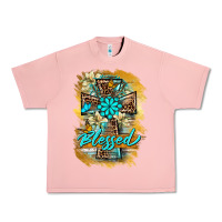 Salmon western cross blessed lily butterfly Urban Heavy Tee - BarkalooDesign