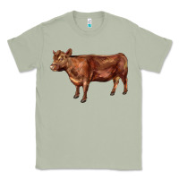 Matcha red angus cow Classic Tee - LillyAllenDesigns