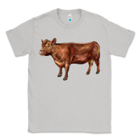 Moon Dust red angus cow Classic Tee - LillyAllenDesigns