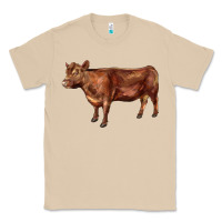 Mushroom red angus cow Classic Tee - LillyAllenDesigns